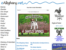 Tablet Screenshot of ealleghany.net